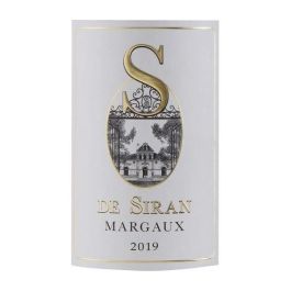 S De Siran 2016 Margaux - Vino tinto de Burdeos