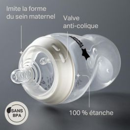 Tommee Tippee Pack de 6 Biberones Closer to Nature Anticólicos 260ml Tetina imita pecho materno Sin BPA Fluorescente multicolor Tommee Tippee Pack de 6 Biberones Closer to Nature Anticólicos 260ml Tetina imita pecho materno Sin BPA Fluorescente multicolor