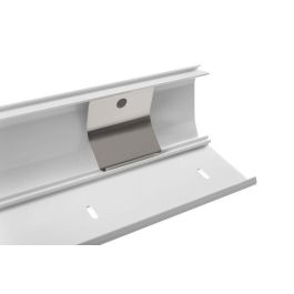 Vivolink Cubierta de Cable de Aluminio Blanca 110x6x2cm - Gestión Profesional de Cables Ocultos