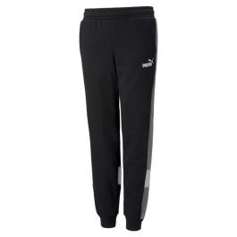 Pantalón Largo Deportivo Puma Ess Block Negro 37,5