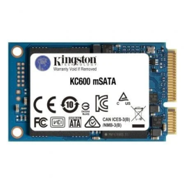 Kingston KC600 Disco Duro Interno SSD mSATA SATA III 256GB, 550MB/s Lectura, 500MB/s Escritura, 3D TLC, Cifrado AES-256 bits Precio: 108.94999962. SKU: B1HQBXE39G