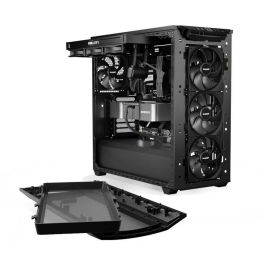 be quiet! SHADOW BASE 800DX Black Midi Tower PC Negro con Ventana Lateral e Iluminación Multi-Color, Soporte EATX