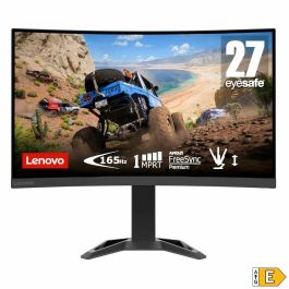 Pantalla PC Gamer Curva - LENOVO - G27c-30 - 27'' FHD - Panel VA - 1 ms - 165Hz - HDMI / DP - FreeSync Premium - Altavoces