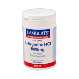LAMBERTS L-Arginina 1000 mg 90 Comprimidos - Aminoácido de rápida absorción, apto para veganos Precio: 35.4999997. SKU: B1DRHBTG2F