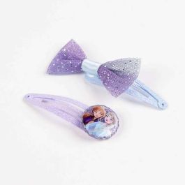 Accesorios pelo clips 4 piezas frozen 6.5 x 12.5 x 1.0 cm Accesorios pelo clips 4 piezas frozen 6.5 x 12.5 x 1.0 cm