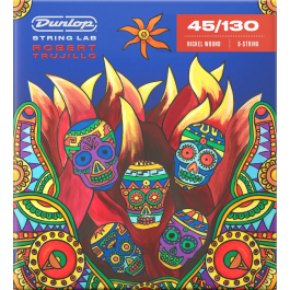 Dunlop Juego Bajo Eléctrico Robert Trujillo Signature Nickel 5 St. 45-130 Precio: 39.69000013. SKU: B1GY3NQN37