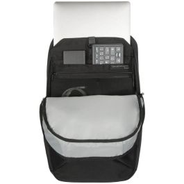 Targus Mochila Ecosmart para Portátil 16 Pulgadas, Antirobo, Hecha de Material Reciclado, Negro