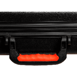 GATOR Estuche Rígido para Pedalera Neural DSP Quad Cortex TSA Viaje - ABS con Interior de Espuma EVA y Tricot Rojo