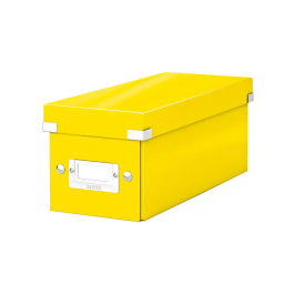 Leitz Caja Click&Store Plegable para CDs, 5 Litros, Amarillo, 143x147x352 mm Precio: 16.1898. SKU: B17RTKYDVV