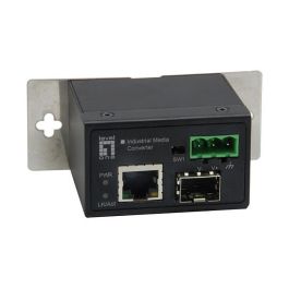 Level One IEC-4000 Conversor 10/100TX a 100FX SC MM 2km con Puertos Ethernet y Fibra Óptica