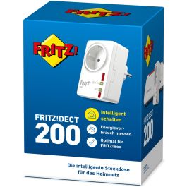 AVM FRITZ! DECT 200 Enchufe Inteligente con Programador Eléctrico Diario/Semanal Blanco