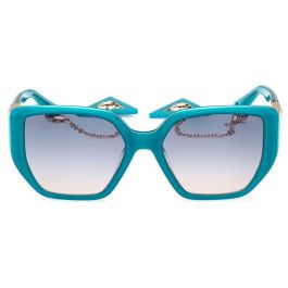 Guess Gafas GU7892 87W 140 mm Gafas de Sol Mujer Turquesa Brillante Azul Degradado Geométricas 55mm