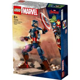 LEGO Capitán América Marvel Super Heroes Figura para Construir 310 Piezas