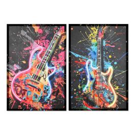 Cuadro Loft DKD Home Decor Multicolor Negro 3.7 x 93 x 63 cm (2 Unidades) Cuadro Loft DKD Home Decor Multicolor Negro 3.7 x 93 x 63 cm (2 Unidades)