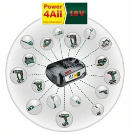 Bosch UniversalChainPole Podadora de 18 Polos - 1 Batería 18V 2.5Ah