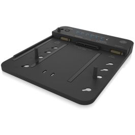 ICY BOX IB-2913MCL-C31 USB-C 3.2 Klon- und DockingStation für 2x M.2 NVMe/SATA SSD und 3.5"/2.5" HDD/SSD