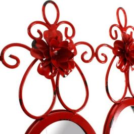 Espejo de pared DKD Home Decor 37 x 38 x 8,5 cm (3 Piezas) (2 Unidades)