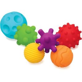 pelotas sensoriales - INFANTINO - Juguete para bebé - Color azul - Plástico blando Precio: 24.89000008. SKU: B15ADAVPRM