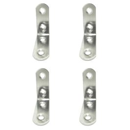Edm Ángulo Refuerzo An24, Acero Inoxidable, 40x40x16 mm, 4 Unidades Precio: 2.50000036. SKU: B1EF9Q97V6
