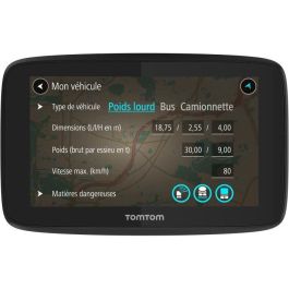 TomTom GPS Heavy Duty - GO PROFESSIONAL 520 (5 pulgadas) Cartografía Europa 48 y Tráfico de por vida