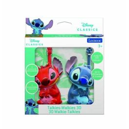 Lexibook AAALJ50551 Walkie-talkies Stitch 3D, Alcance 500m, 2 canales