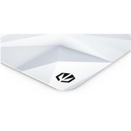 Endorfy Crystal Onyx White L - Alfombrilla Gaming Blanca y Gris