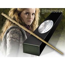 The Noble Collection Réplica Varita Hermione Granger de Harry Potter, Pintada a Mano, en Caja Decorada Colección con Placa Identificativa The Noble Collection Réplica Varita Hermione Granger de Harry Potter, Pintada a Mano, en Caja Decorada Colección con Placa Identificativa