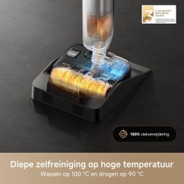 Mova Aspiradora Mopa y Escoba MOVA X4 PLUS Antienredos Limpieza Automática 100°C Succión 20 kPa