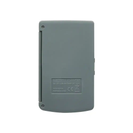 Liderpapel Calculadora Bolsillo XF15 10 Dígitos Solar y Pila Color Gris 123x75x12 mm