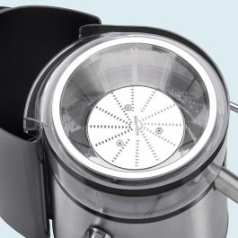 WMF 61.3022.2145 Kult X - Extractor de zumo 500W, 1.8L pulpa, 1.2L zumo, 2 velocidades, acero inoxidable/negro