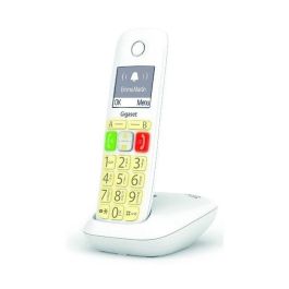 Gigaset E290 Teléfono Fijo Blanco Ergonómico con Teclado Grande, Pantalla Iluminada y Audio Boost, Fabricado en Alemania Gigaset E290 Teléfono Fijo Blanco Ergonómico con Teclado Grande, Pantalla Iluminada y Audio Boost, Fabricado en Alemania