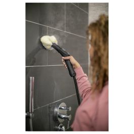 Kärcher SC 2 Deluxe - Limpiador a vapor de cilindro, 1 L, Negro y Blanco, 1500 W, 3.2 bar