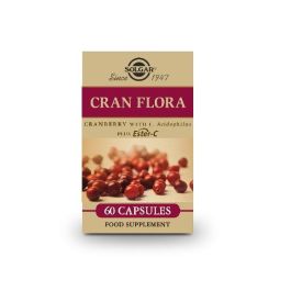 SOLGAR Cran Flora Arándano Rojo, Probióticos y Ester-C, Apoyo Tracto Urinario, 60 Cápsulas Veganas Precio: 37.4999999. SKU: B194QHDYSX
