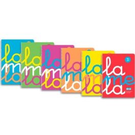Lamela Cuaderno Espiral 4º Cuadrovía 4 mm 80 Hojas 90 gr Cubierta PP Flúor Colores Surtidos (Paquete de 6 Unidades) (6 Unidades) Precio: 22.58999941. SKU: B1AQ5TCK6T
