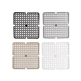 Kinvara Esterilla para Fregadero Cuadrada 28 cm, Surtidos en Blanco, Gris, Negro, Beige (24 Unidades) Kinvara Esterilla para Fregadero Cuadrada 28 cm, Surtidos en Blanco, Gris, Negro, Beige (24 Unidades)