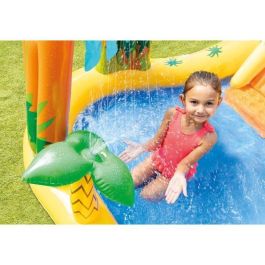 Intex 57444 Centro de Juegos Hinchable Dinosaurio con Tobogán, Piscina Infantil Acolchada para Niños +2 años Intex 57444 Centro de Juegos Hinchable Dinosaurio con Tobogán, Piscina Infantil Acolchada para Niños +2 años