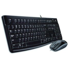 LOGITECH TECLADO + RATON MK120 optico usb 2.0 negro Precio: 21.49999995. SKU: B15654DHMW
