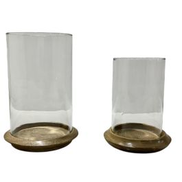 DKD Home Decor Portavelas Marron 19x19x26 cm Set de 2 Precio: 20.89000023. SKU: B1KMKH9C6R