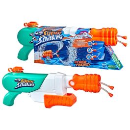 HASBRO Super Soaker Hydro Frenzy Lanza de Agua con 2 Tubos y Boquilla Ajustable, Capacidad 709ml, +6 Años Precio: 21.88999989. SKU: S7163035