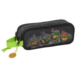 Safta Estuche Escolar Portatodo Doble Tortugas Ninja con Dos Cremalleras y Dimensiones 80x60x210 mm Precio: 9.78999989. SKU: B1DCWRV33S