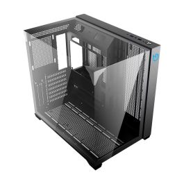 Hiditec CHA010056 Caja Gaming Semitorre SKY Triple Cristal Templado ATX Doble Cámara GPU 400mm Refrigeración Líquida 360mm 7 Ventiladores