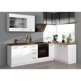Mueble para horno ATLAS - Decoración blanca - L60cm - Se vende sin encimera Mueble para horno ATLAS - Decoración blanca - L60cm - Se vende sin encimera