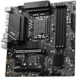 MSI Placa Base PRO B760M-A WiFi DDR4, LGA 1700, DDR4, Wi-Fi, Intel B760 Chipset, Micro ATX