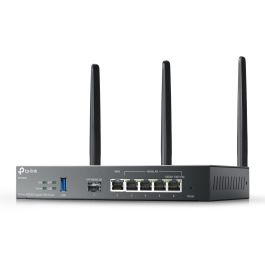 TP-Link ER706W Omada Enrutador VPN Gigabit Inalámbrico AX3000 Doble Banda Wi-Fi 6 (2.4/5 GHz) WAN/LAN SFP USB para Empresas