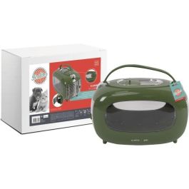 Caja de transporte - M PETS - Sixties Classic - Asa - Bandolera - Apertura lateral - 5 kg máx - Verde Precio: 76.4999994. SKU: B1JGT4MPYX