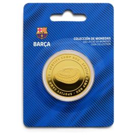 FC Barcelona Moneda Conmemorativa Oficial Spotify Camp Nou Aleación de Zinc Acabado Dorado 4cm Caja Coleccionista Precio: 10.58999986. SKU: B18P7XVHJB