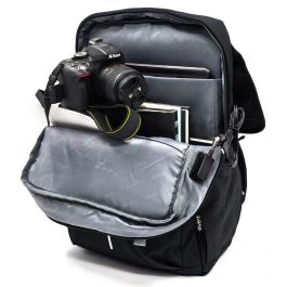 Ewent EW2537 Mochila Unisex Vintage para Portátil 16.1 pulgadas, Impermeable 27L rPET Antirrobo Ewent EW2537 Mochila Unisex Vintage para Portátil 16.1 pulgadas, Impermeable 27L rPET Antirrobo