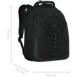 Wenger Mochila para portátil Legacy Black Series, 40,64cm (16 pulgadas), Negro