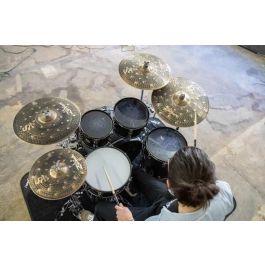Zildjian Set de Platos S Dark: Hi Hat 14", Crash 16", Crash 18", Ride 20" para Sonido Oscuro y Explosivo