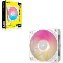Corsair iCUE LINK RX120 RGB MAX White - Ventilador de Caja 120mm RGB, Serie RX RGB MAX, CO-9051037-WW